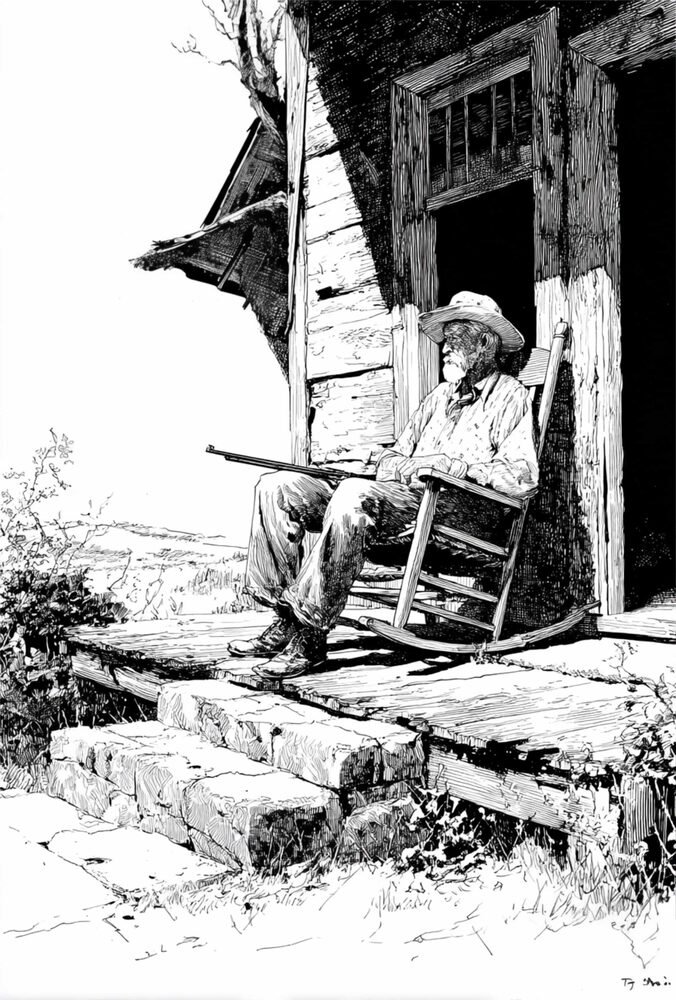 Illustration from the Meteor Men series